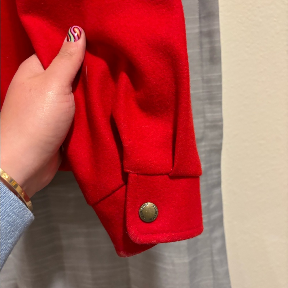 Pendleton Red Bomber Jacket. Recently Dry Cleaned - image 2
